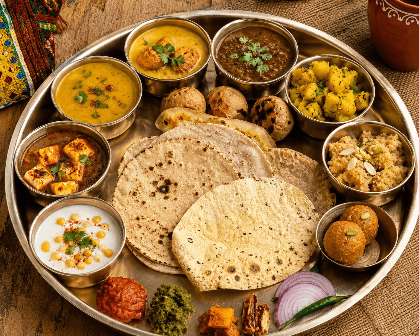Traditional Thali